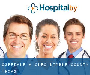 ospedale a Cleo (Kimble County, Texas)