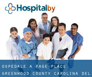 ospedale a Page Place (Greenwood County, Carolina del Sud)